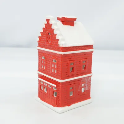 Juldekoration (Trappgavelhus) från Svenska Postkodlotteriet
