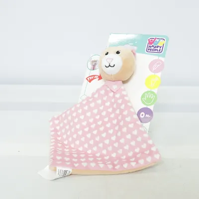 Knuffeldoekje (Roze, Wit) van Happy People Polyester
