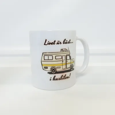 Mugg (Grå, Flerfärgad)