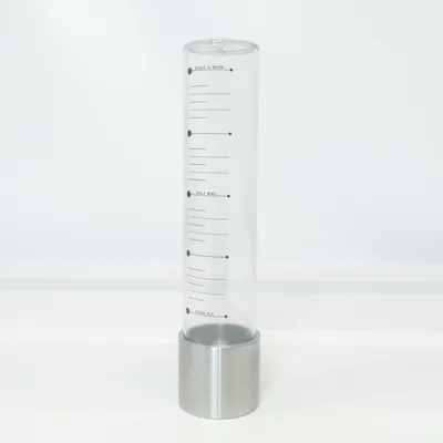 Bottle (Transparent, Silver, Black) from Menu