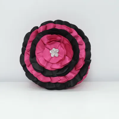 Cushion (Pink, Black) from Gloockler Polyester