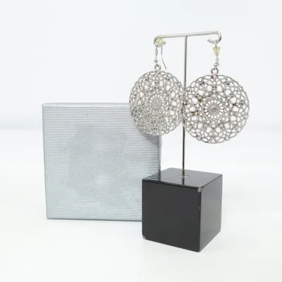 Earrings (Silver) from Guldfynd Unknown metal