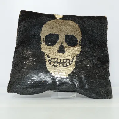 Cushion (Black, Gold) from Tedi Polyester