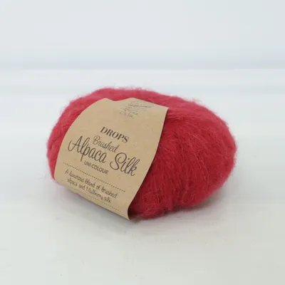 Yarn (Brushed Alpaca Silk) from Drops Alpaca wool, Silk