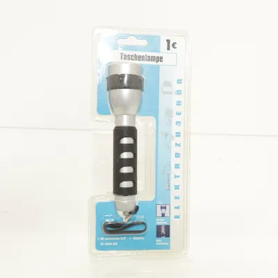 Zaklamp (Zwart, Zilver) van Tedi