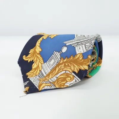 Tie (Blue, Green, Multicolored) from Hemley Silk