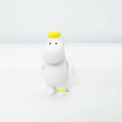 Leksaksfigur (Vit, Gul) från Moomin