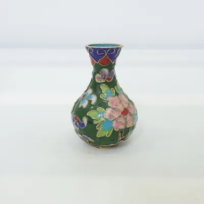 Vase (Green, Multicolored)
