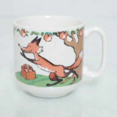 Mugg (Vit, Flerfärgad) från Arabia