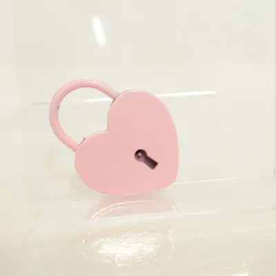 Hængelås (Pink)