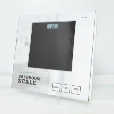 Weight scale (Black) from Clas Ohlson