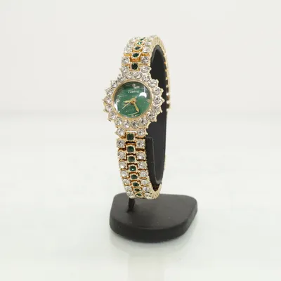 Polshorloge (Goud, Groen, Transparant) van Quartz  