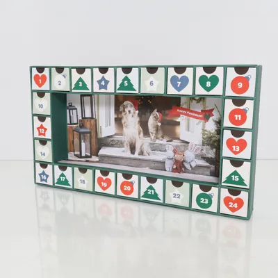 Advent calendar (Green, Multicolored)