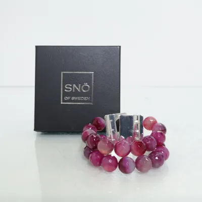 Armband (Lila, Silverfärgad) från Snö of Sweden Okänd metall