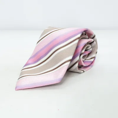 Cravate (Rose, Marron, Multicolore) de Canda C&A Polyester