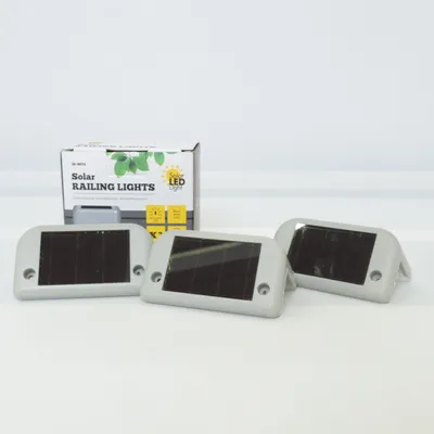 Solcellelampe (Solar Railing Lights) fra Solar LED light