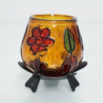 Ljuslykta (Brun, Flerfärgad)