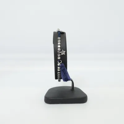 Armband (Blå, Silverfärgad) från Les Georgettes Okänd metall