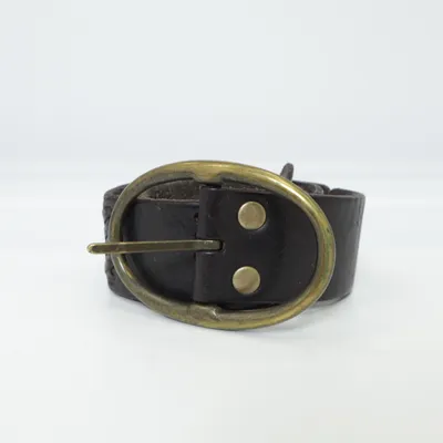 Bälte (Svart) från Solid Brass