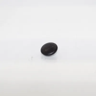 Brosch (Svart) Okänd metall