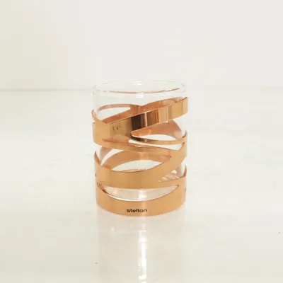 Ljuslykta (Transparent, Brun) från Stelton