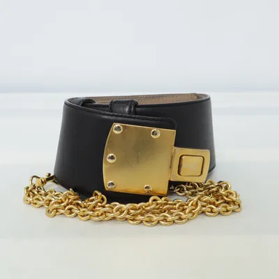 Riem (Zwart) van Donna Karan Leer