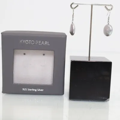 Örhängen (Silverfärgad) från Kyoto Pearl Silver