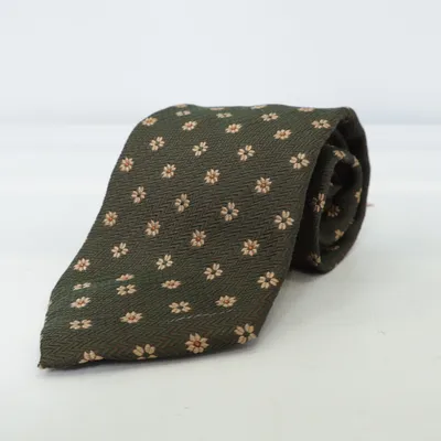 Tie (Brown, Green) from Canali