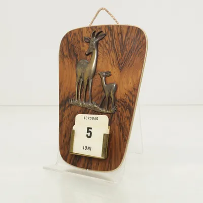 Perpetual calendar (Brown, Gold, Gold)
