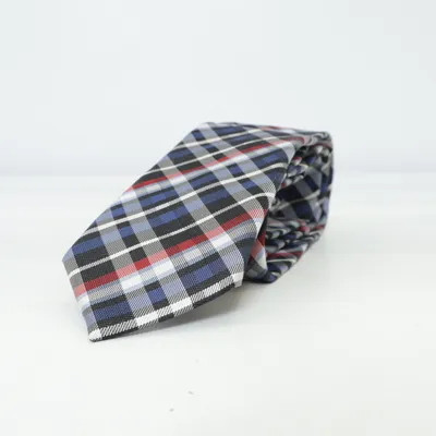 Krawatte (Blau, Schwarz, Mehrfarbig) von Royal class Baumwolle, Polyester, Seide