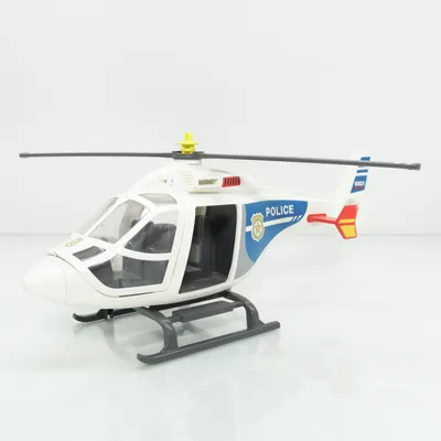 Leksaksflygplan (Vit, Svart, Blå) från Playmobil
