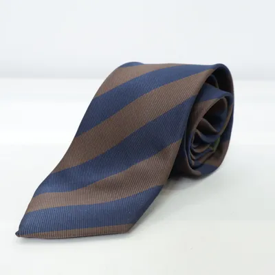 Cravate (Bleu, Marron) de J. Harvest & Frost
