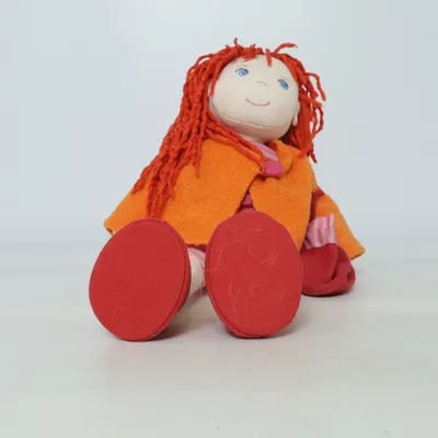 Docka (Orange, Rosa, Röd) från Haba