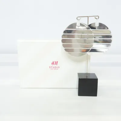 Earrings (Silver) from H&M Studio Unknown metal