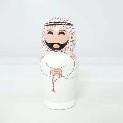 Matryoshka pop (Zwart, Wit, Meerkleurig)