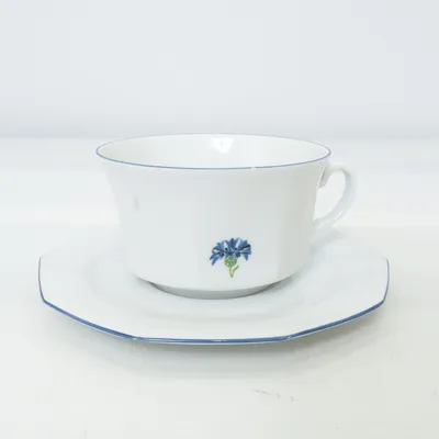 Beker (Wit, Blauw) van Boda Shop