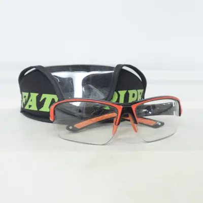 Sportbrillen (Schwarz, Rot) von Fat Pipe