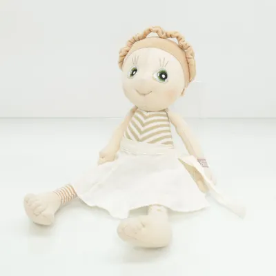 Docka (Beige, Vit, Guldfärgad) från Rubens Barn