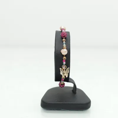 Armband (Rosa, Beige) från Pearls for Girls Okänd metall