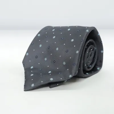 Cravate (Gris) de Abrams Soie