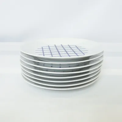 Tallerken (Hvid, Blå) fra IKEA