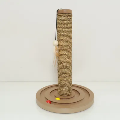 Scratch post (Brown, Beige, Multicolored)