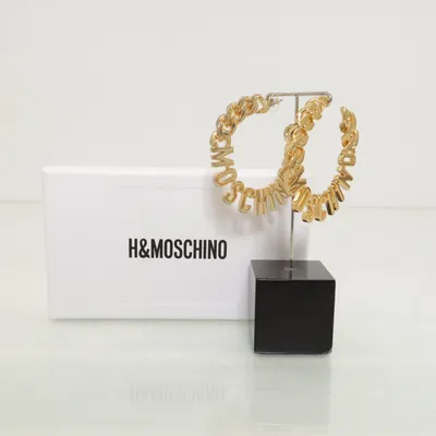 Earrings (Gold) from H&M x Moschino Unknown metal