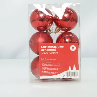 Christmas ornament (Red) from Rusta