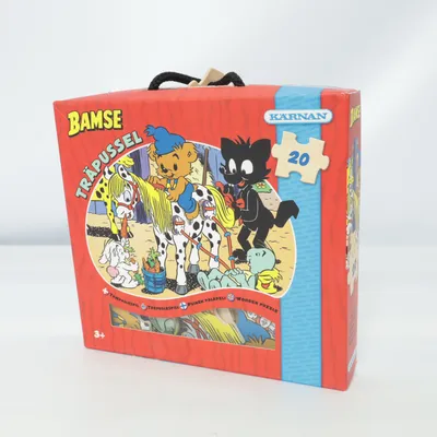 Puzzle (Red, Blue, Multicolored) from Kärnan