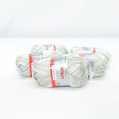 Garn (Beige, Blå, Vit) från Schoeller + Stahl Bomull