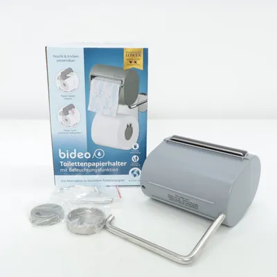 Toiletrolhouder (Grijs) van Bideo