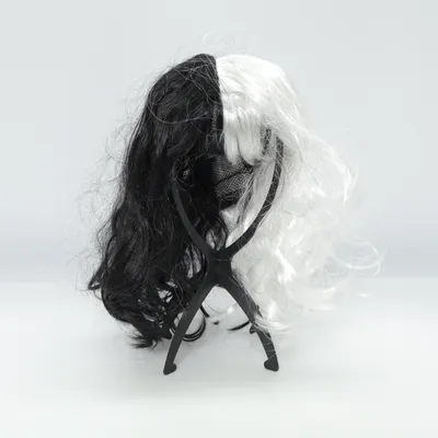 Wig (Black, White)