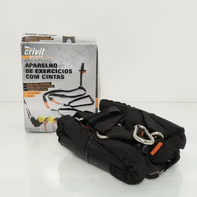 Resistance band (Black, Orange) from Crivit Sports