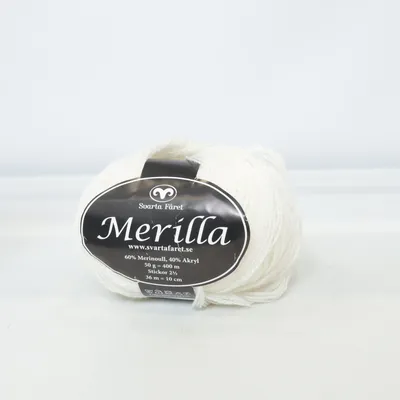 Garen (Merilla) van Svarta Fåret Acryl, Merinowol
